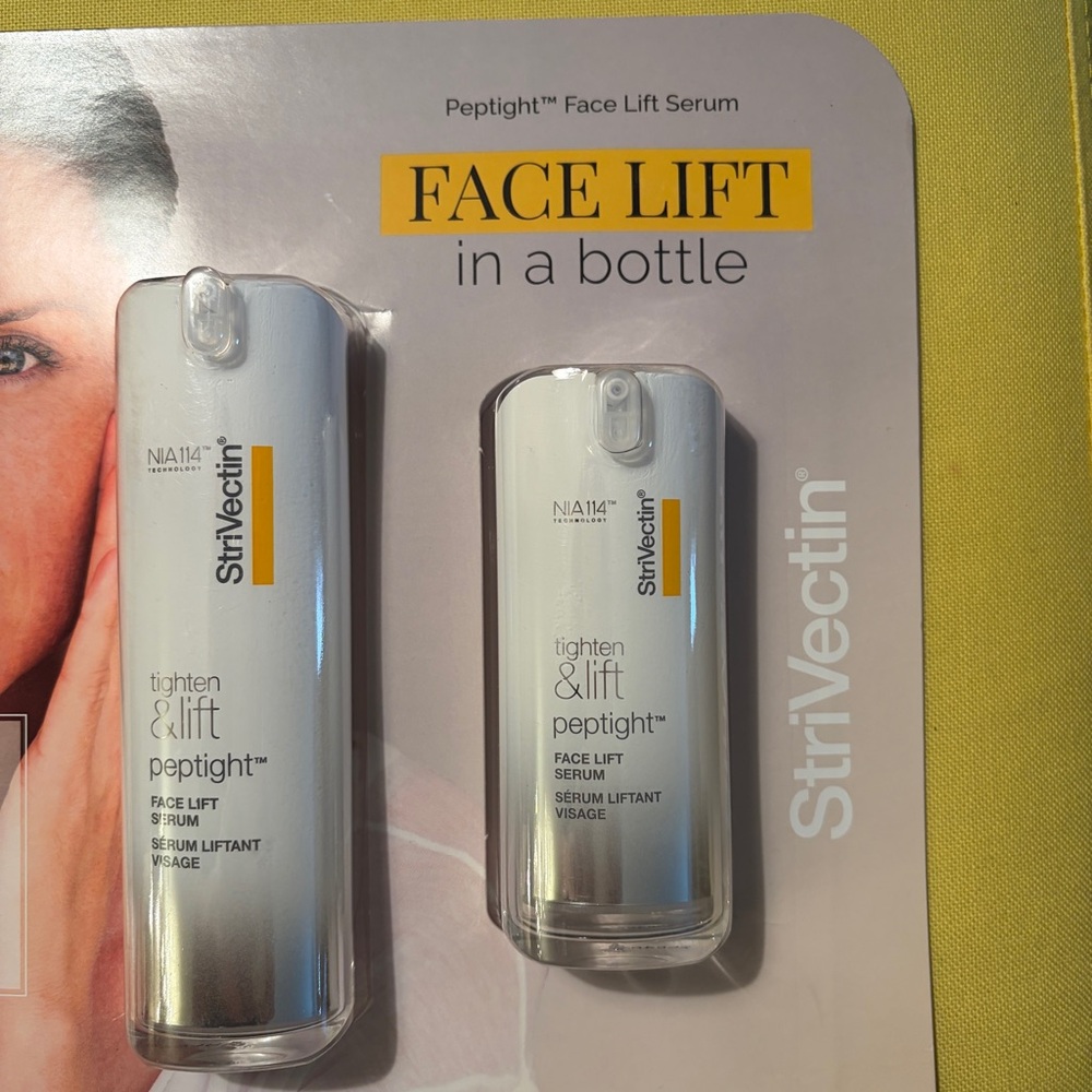 Strivectin 1 oz and 0.5 oz Tighten & Lift Peptight Face Lift Serums Brand New - Picture 6 of 7